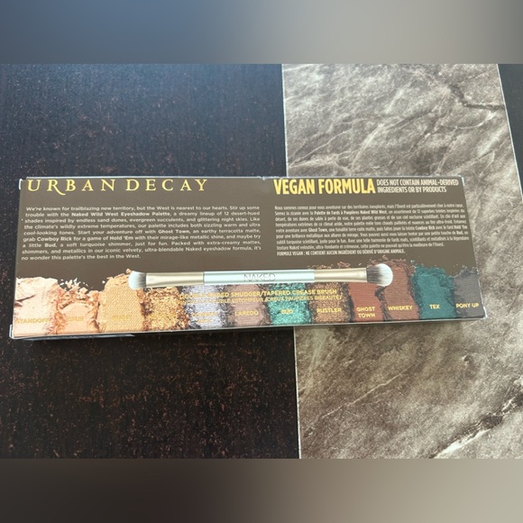 NAKED Urban Decay Wild West Eyeshadow Palette . Vegan Formula - Picture 3 of 5